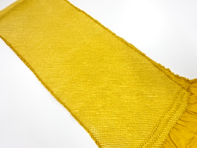 正絹　振袖用　絞り　帯揚げ